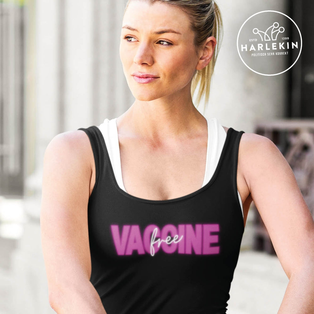 TANK TOP MÄDELS • VACCINE FREE / IMPFFREI-HARLEKINSHOP