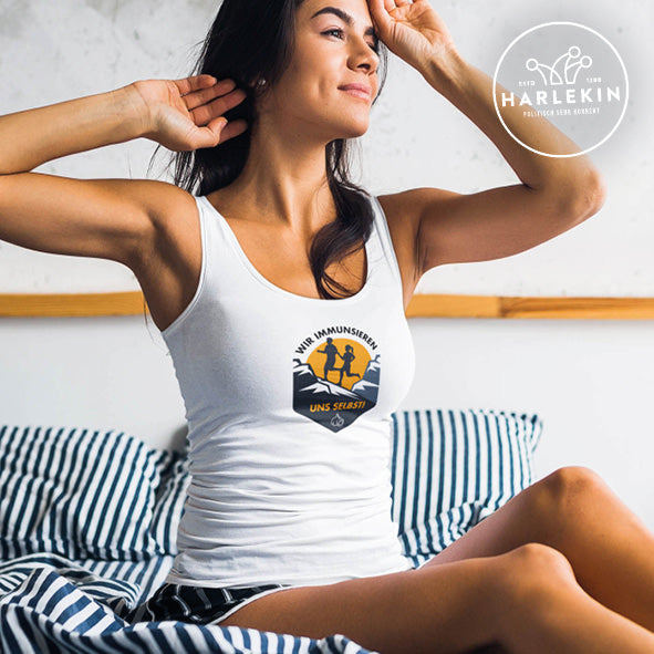 TANK TOP MÄDELS • WIR IMMUNISIEREN UNS SELBST-HARLEKINSHOP