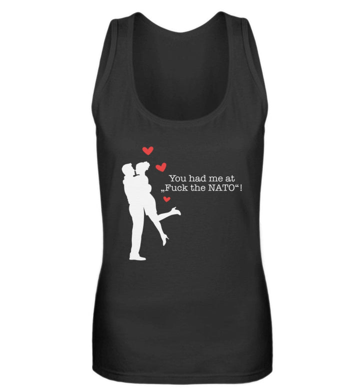 TANK TOP MÄDELS • YOU HAD ME AT FUCK THE NATO-HARLEKINSHOP