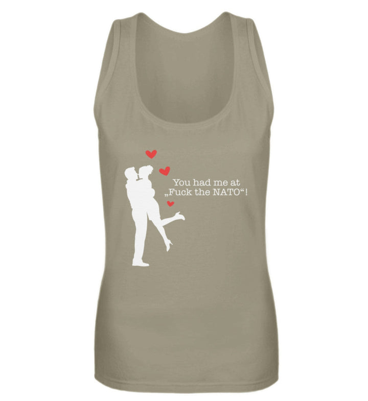 TANK TOP MÄDELS • YOU HAD ME AT FUCK THE NATO-HARLEKINSHOP