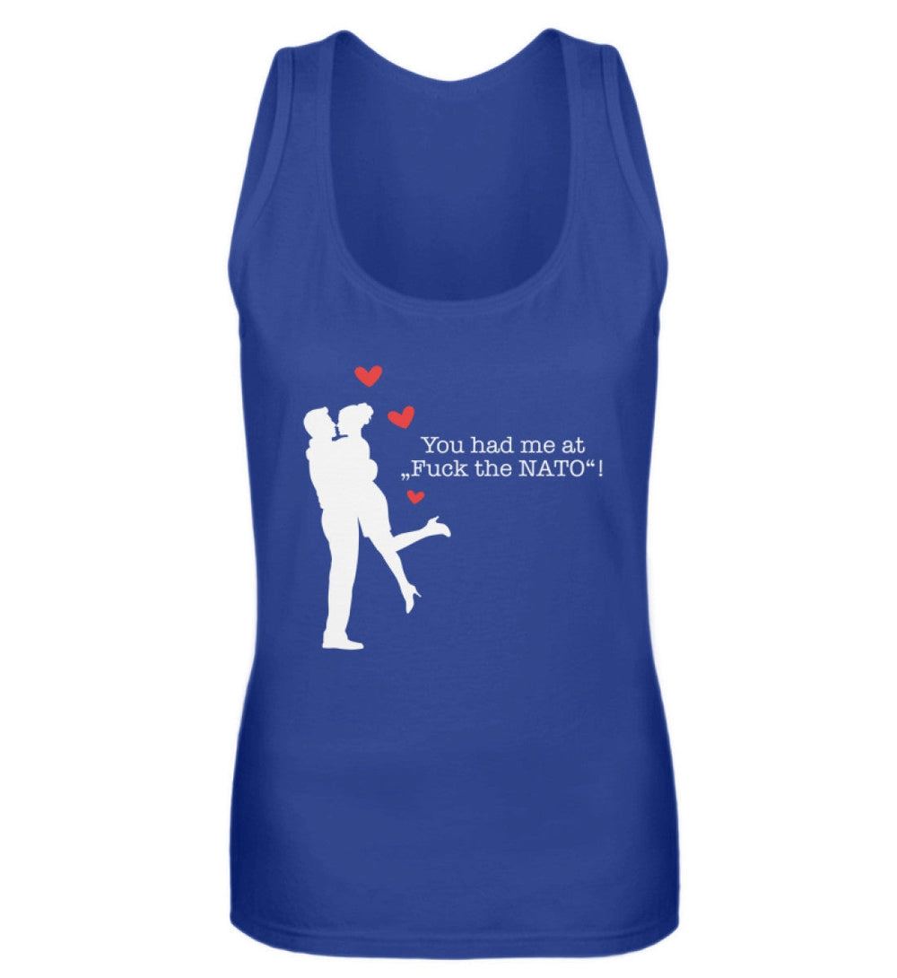TANK TOP MÄDELS • YOU HAD ME AT FUCK THE NATO-HARLEKINSHOP