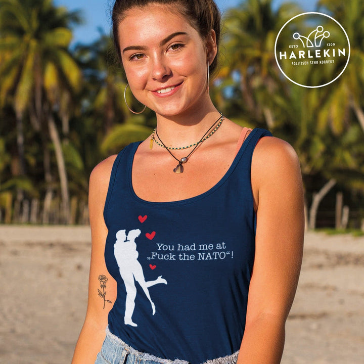 TANK TOP MÄDELS • YOU HAD ME AT FUCK THE NATO-HARLEKINSHOP