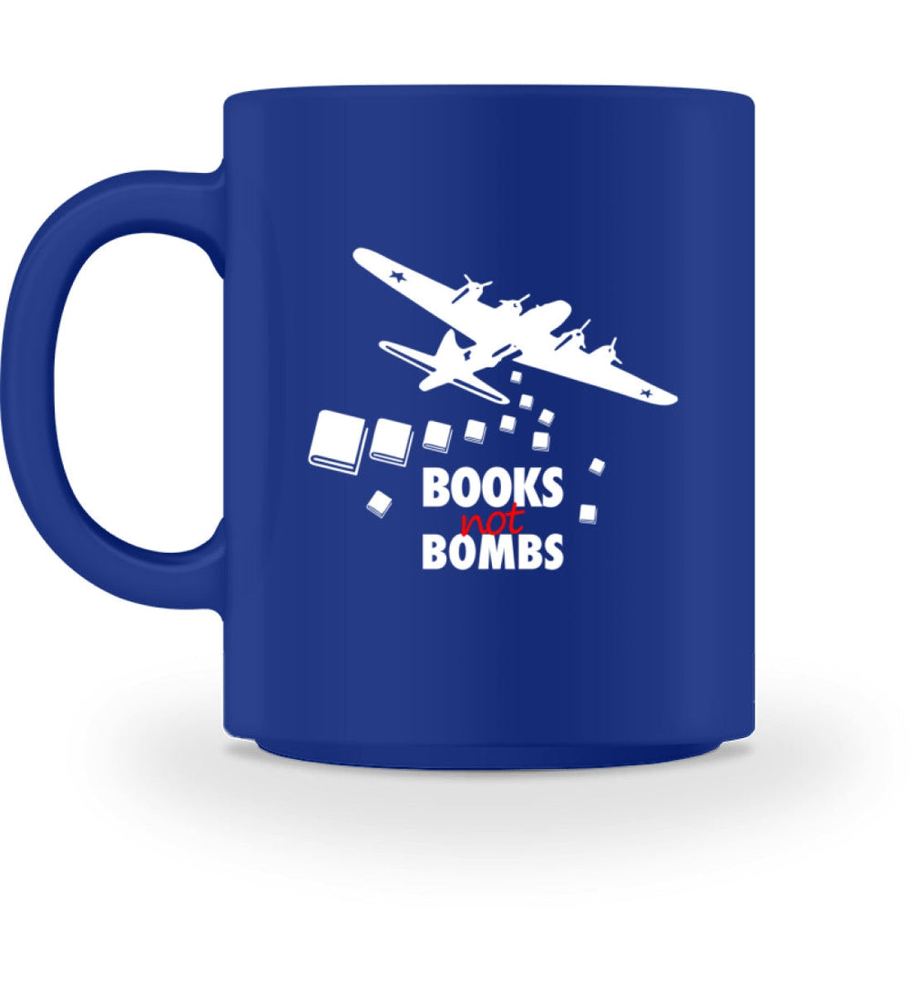 TASSE • BOOKS NOT BOMBS-HARLEKINSHOP
