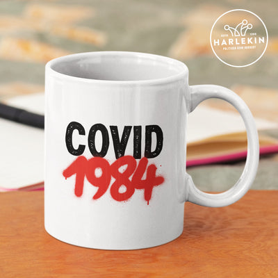 TASSE • COVID 1984 - HELL-HARLEKINSHOP