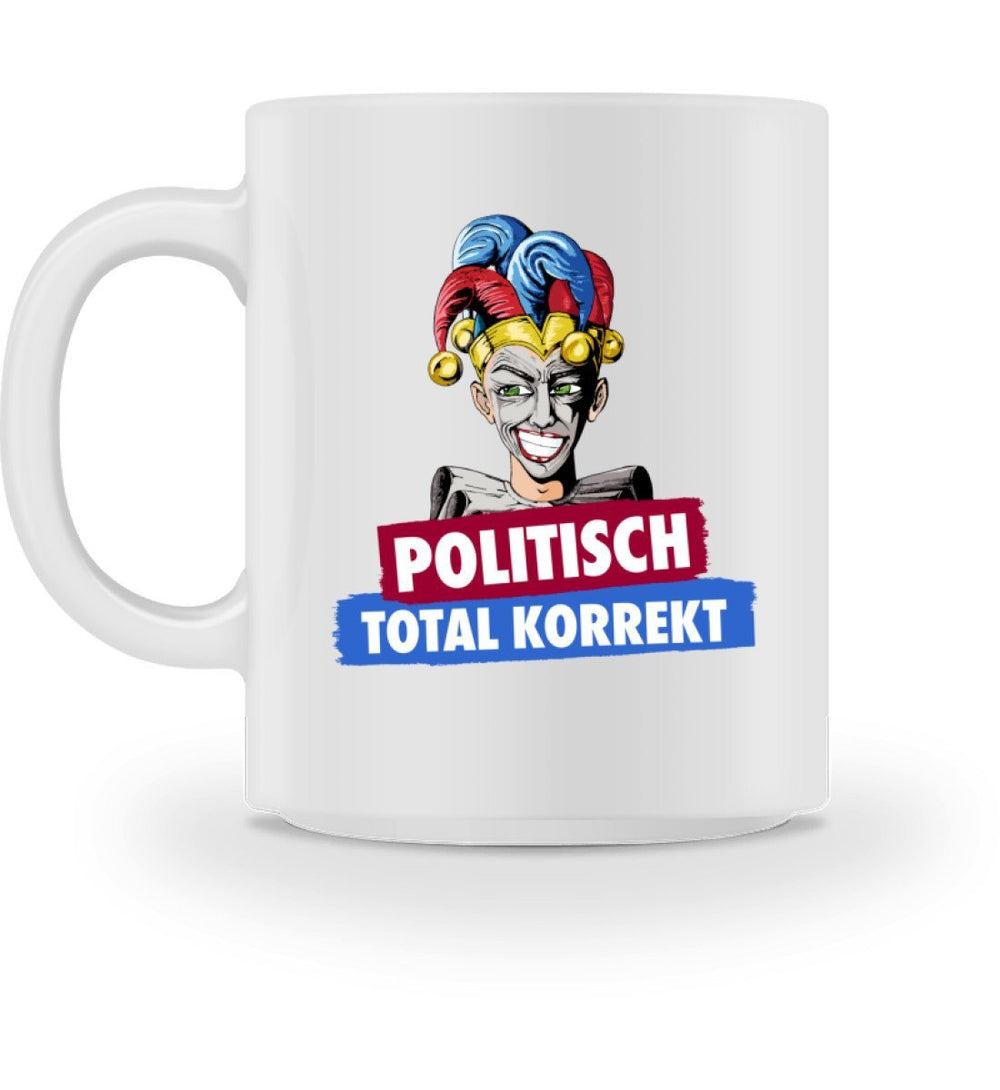 TASSE • HARLEKIN POLITISCH TOTAL KORREKT-HARLEKINSHOP