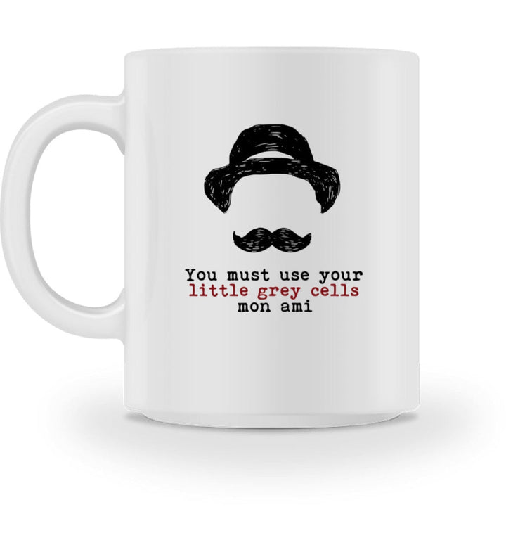 TASSE • HERCULE-POIROT: USE YOUR GREY CELLS-HARLEKINSHOP