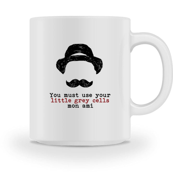 TASSE • HERCULE-POIROT: USE YOUR GREY CELLS-HARLEKINSHOP