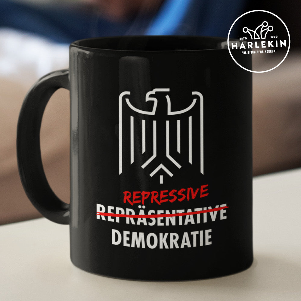 TASSE • REPRESSIVE DEMOKRATIE-HARLEKINSHOP