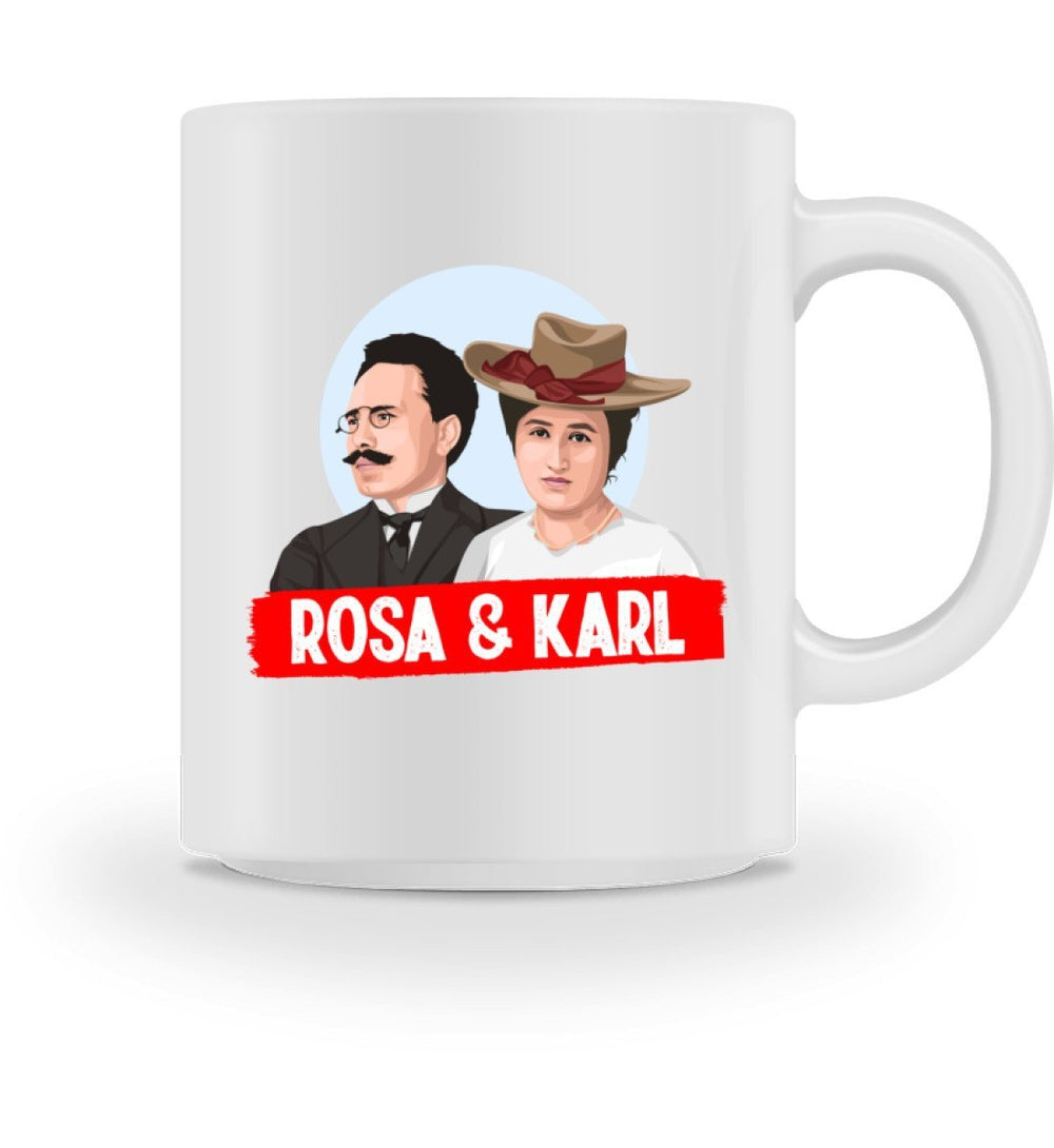 TASSE • ROSA & KARL / LUXEMBURG & LIEBKNECHT-HARLEKINSHOP