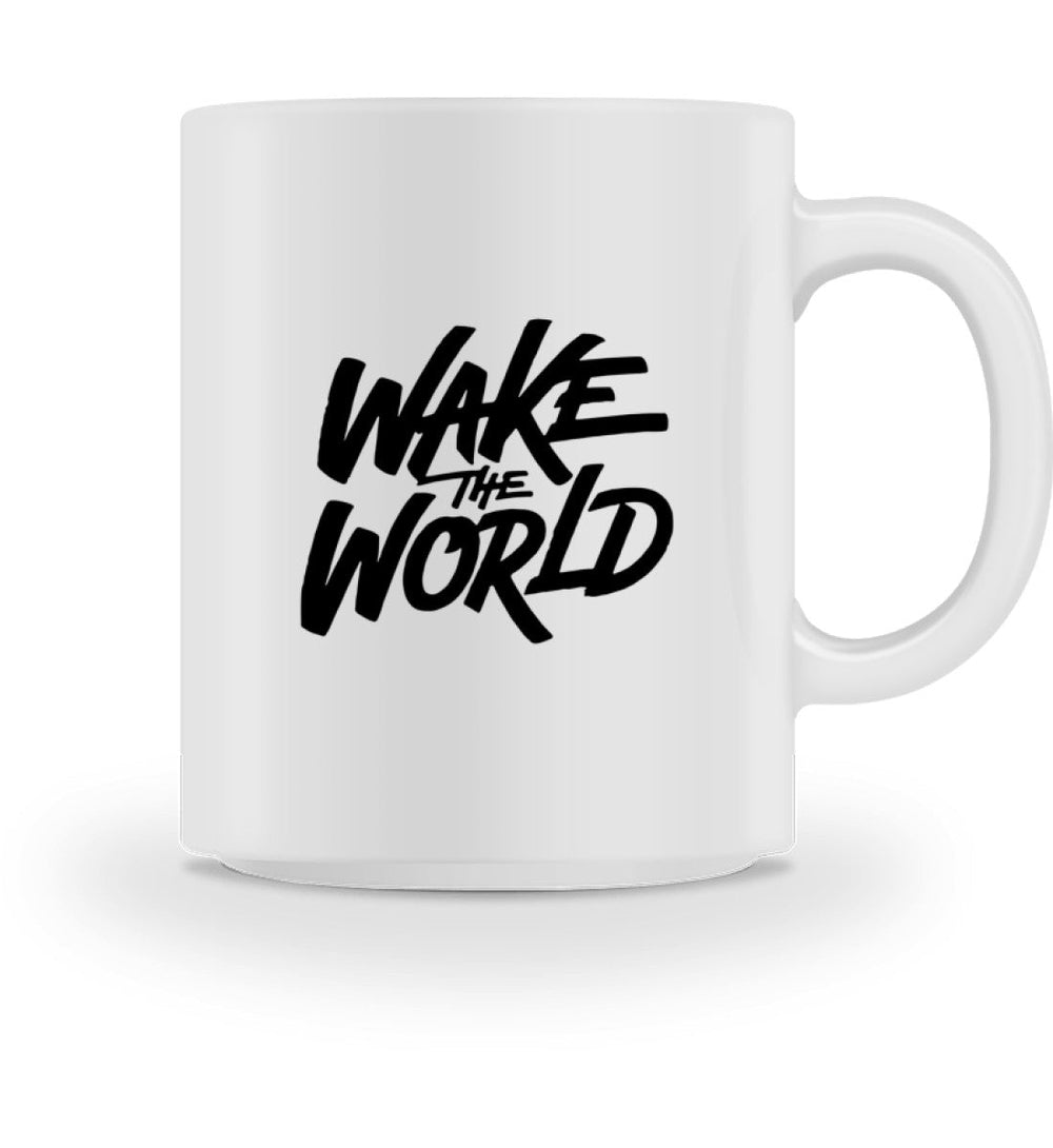 TASSE • WAKE THE WORLD - HELL-HARLEKINSHOP
