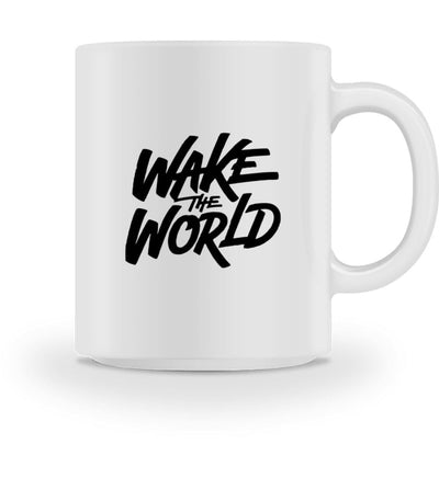 TASSE • WAKE THE WORLD - HELL-HARLEKINSHOP