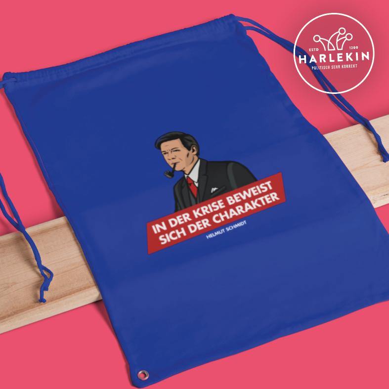 TURNBEUTEL • HELMUT SCHMIDT-HARLEKINSHOP