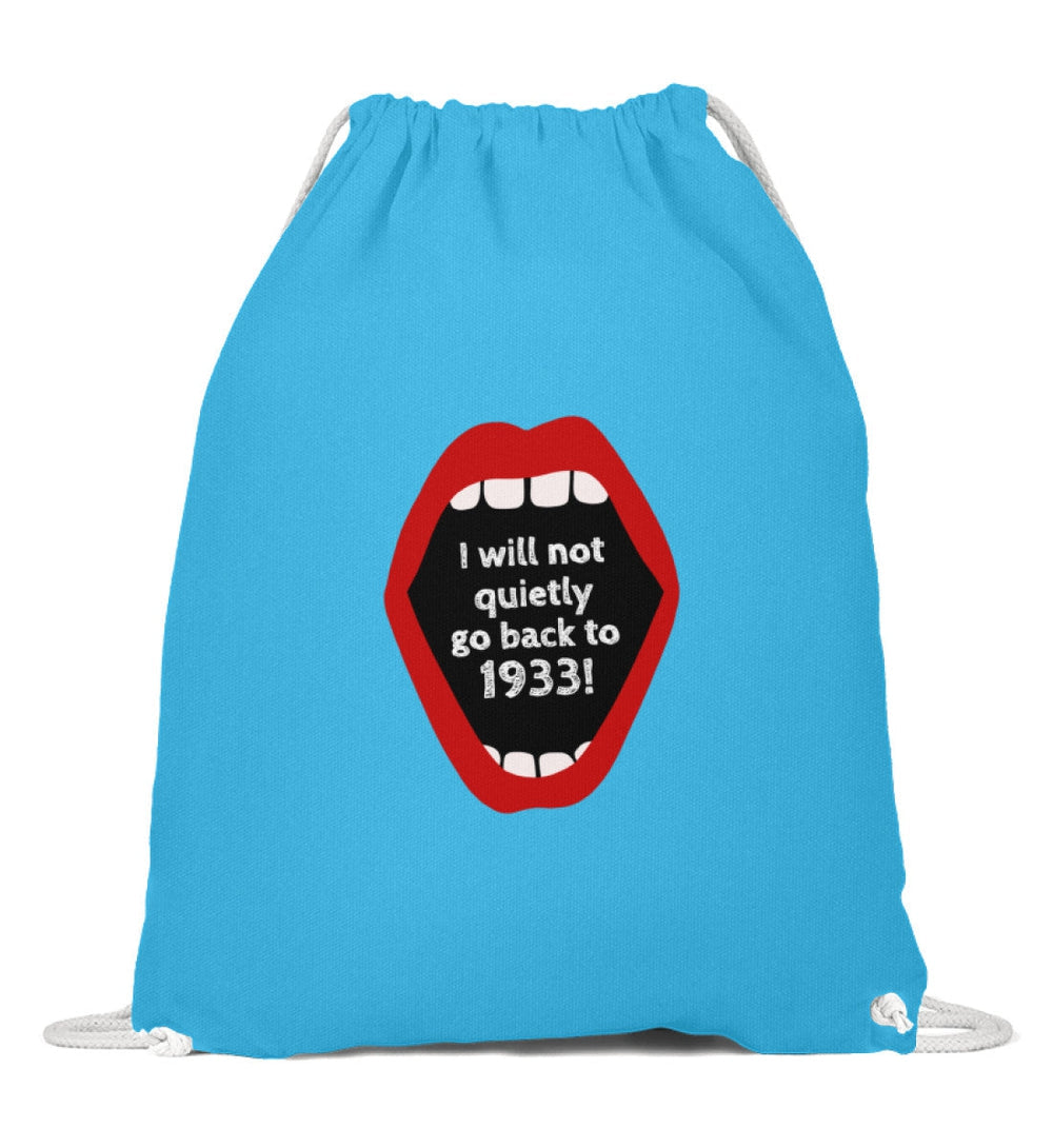 TURNBEUTEL • I WILL NOT QUIETLY GO BACK TO 1933-HARLEKINSHOP