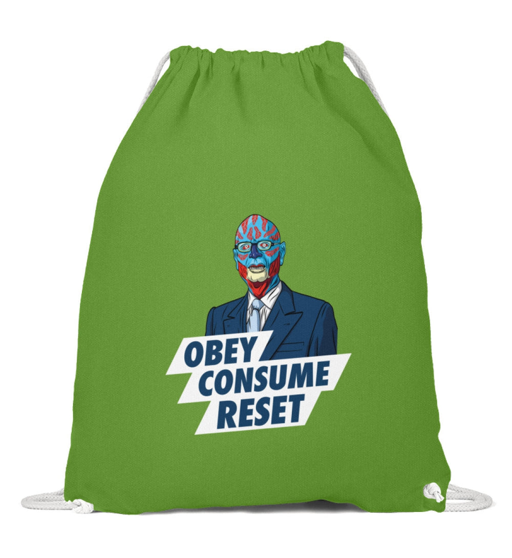 TURNBEUTEL • KLAUS: OBEY CONSUME RESET-HARLEKINSHOP