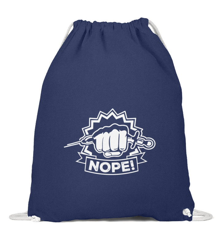 TURNBEUTEL • NOPE VACCINE IMPFUNG-HARLEKINSHOP