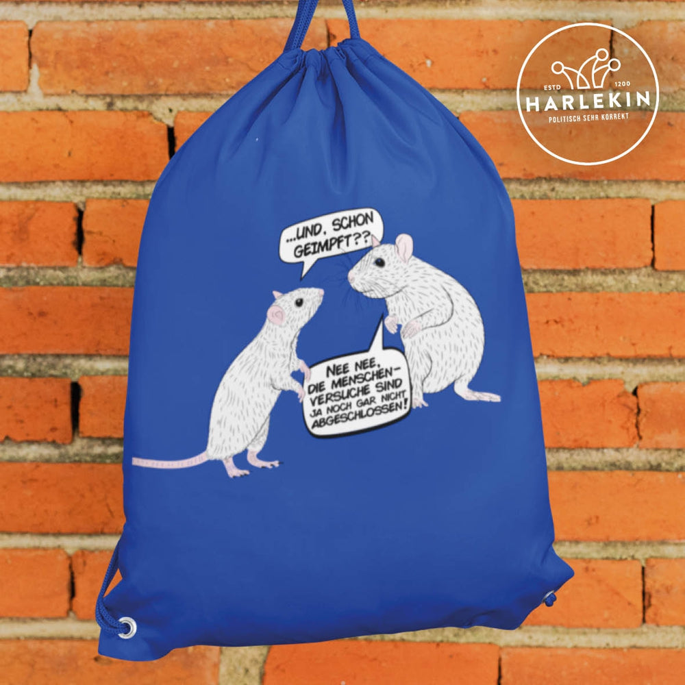 TURNBEUTEL • RATTEN & MENSCHENVERSUCHE-HARLEKINSHOP