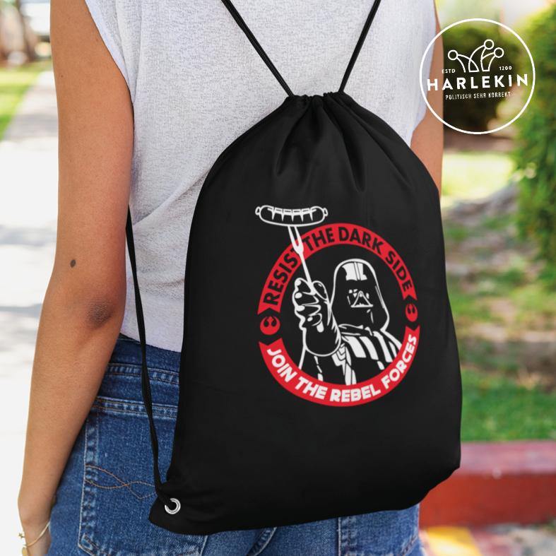 TURNBEUTEL • RESIST THE DARK SIDE-HARLEKINSHOP