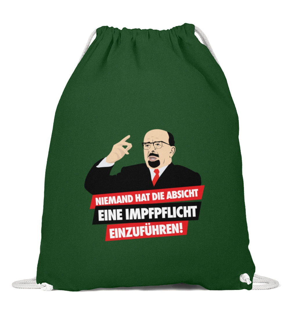 TURNBEUTEL • ULBRICHT: NIEMAND HAT DIE ABSICHT EINE IMPFPFLICHT EINZUFÜHREN!-HARLEKINSHOP