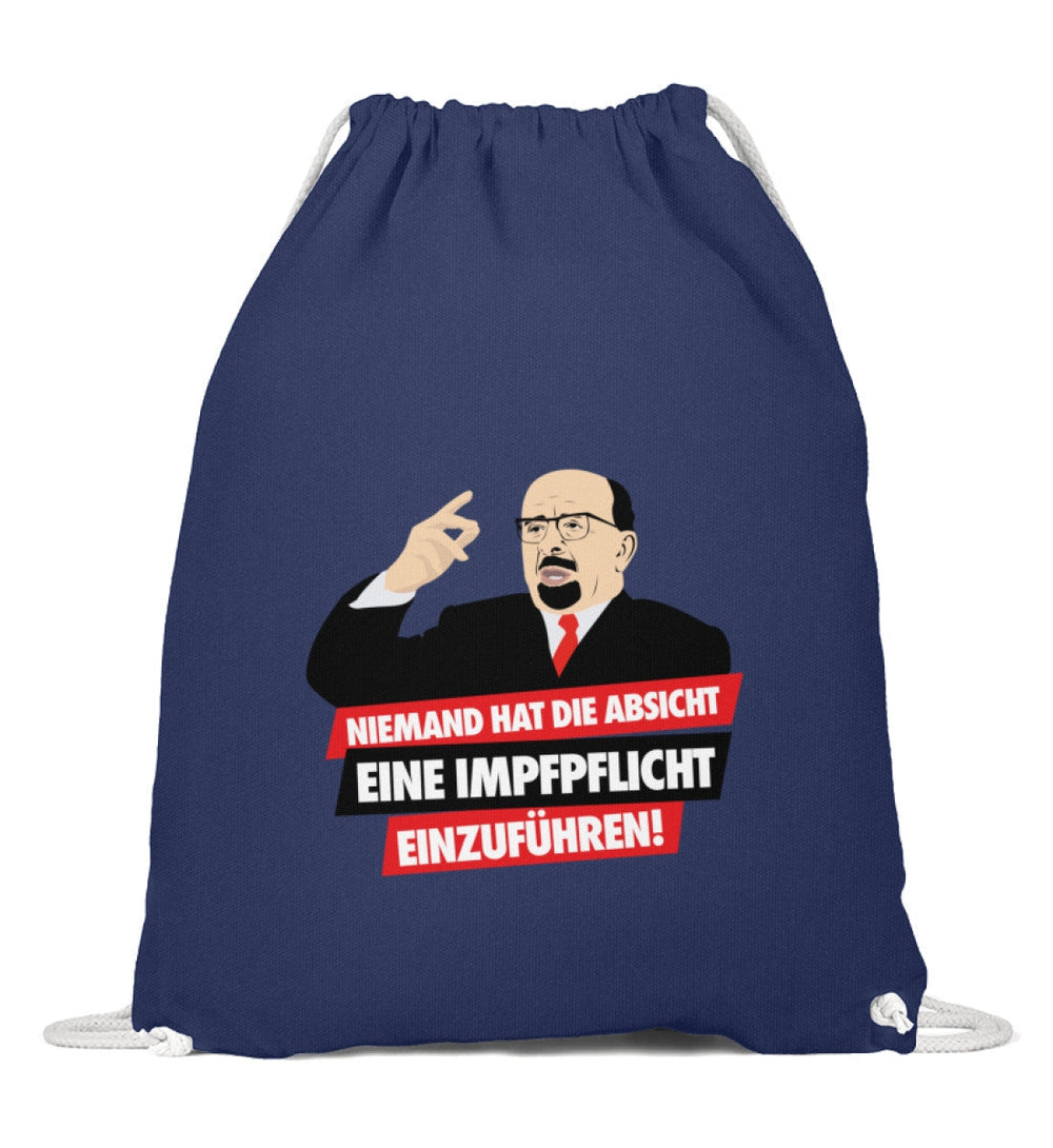 TURNBEUTEL • ULBRICHT: NIEMAND HAT DIE ABSICHT EINE IMPFPFLICHT EINZUFÜHREN!-HARLEKINSHOP