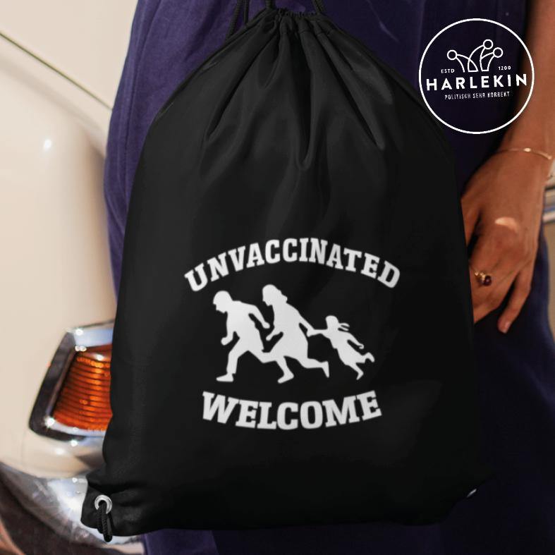 TURNBEUTEL • UNVACCINATED WELCOME-HARLEKINSHOP