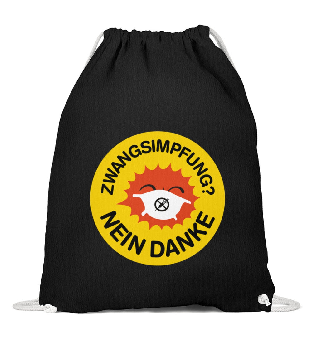 TURNBEUTEL • ZWANGSIMPFUNG NEIN DANKE-HARLEKINSHOP