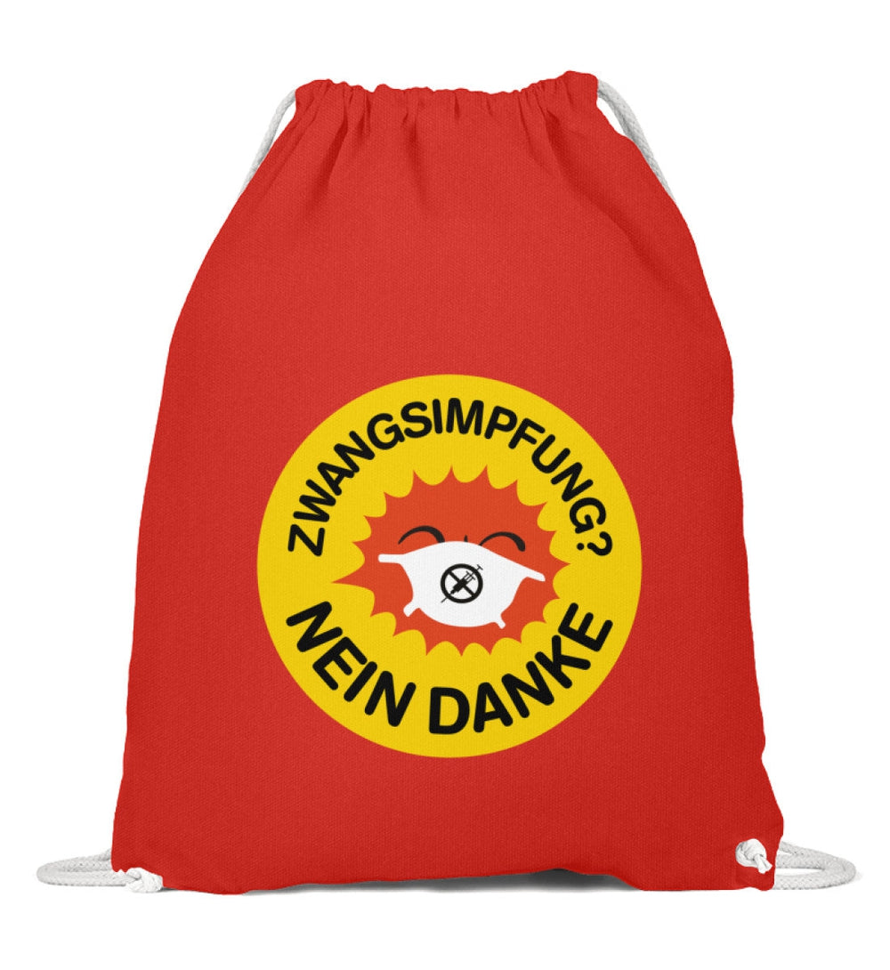 TURNBEUTEL • ZWANGSIMPFUNG NEIN DANKE-HARLEKINSHOP
