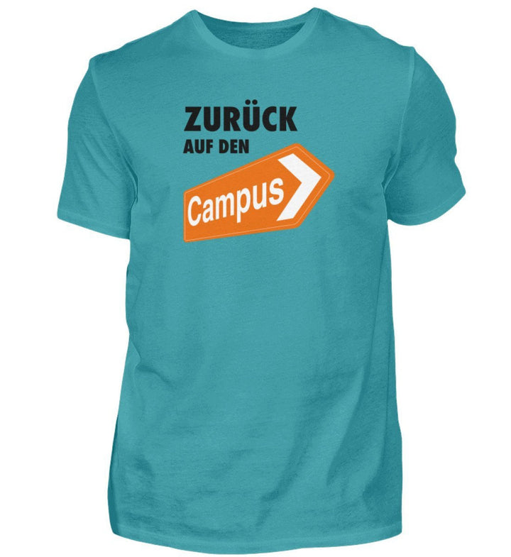 ZURÜCK AUF DEN CAMPUS SHIRT BUBEN • LOGO CLAIM - HELL-HARLEKINSHOP