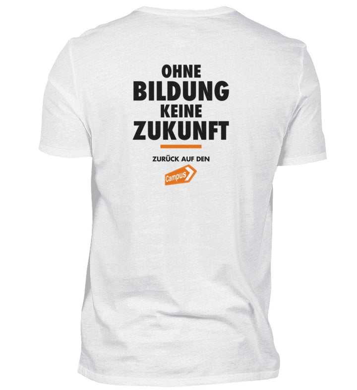 ZURÜCK AUF DEN CAMPUS SHIRT BUBEN • LOGO CLAIM - HELL-HARLEKINSHOP
