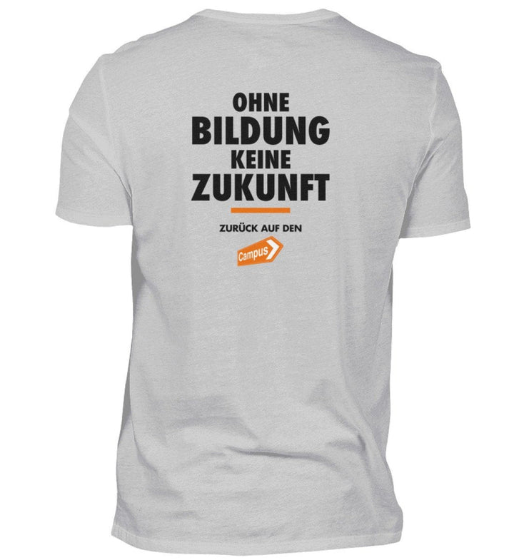 ZURÜCK AUF DEN CAMPUS SHIRT BUBEN • LOGO CLAIM - HELL-HARLEKINSHOP
