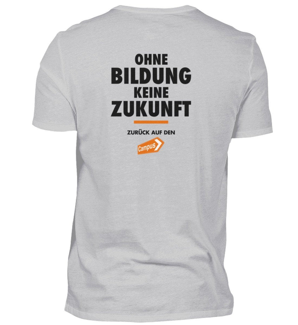 ZURÜCK AUF DEN CAMPUS SHIRT BUBEN • LOGO CLAIM - HELL-HARLEKINSHOP