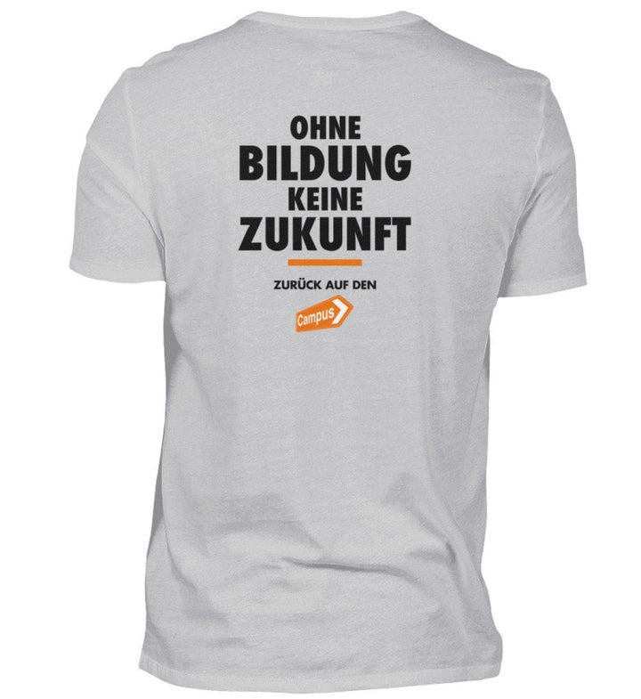 ZURÜCK AUF DEN CAMPUS SHIRT BUBEN • LOGO CLAIM - HELL-HARLEKINSHOP