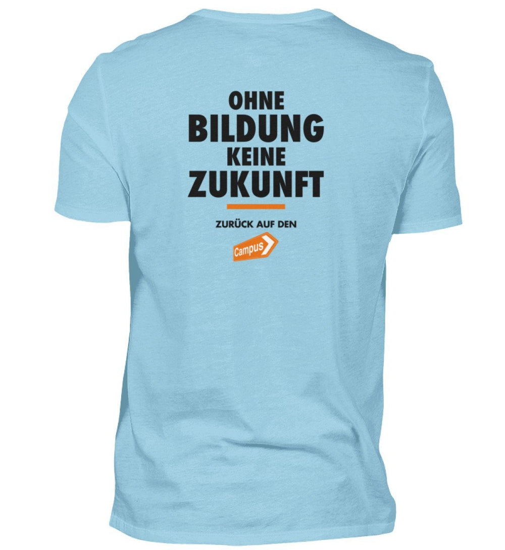 ZURÜCK AUF DEN CAMPUS SHIRT BUBEN • LOGO CLAIM - HELL-HARLEKINSHOP