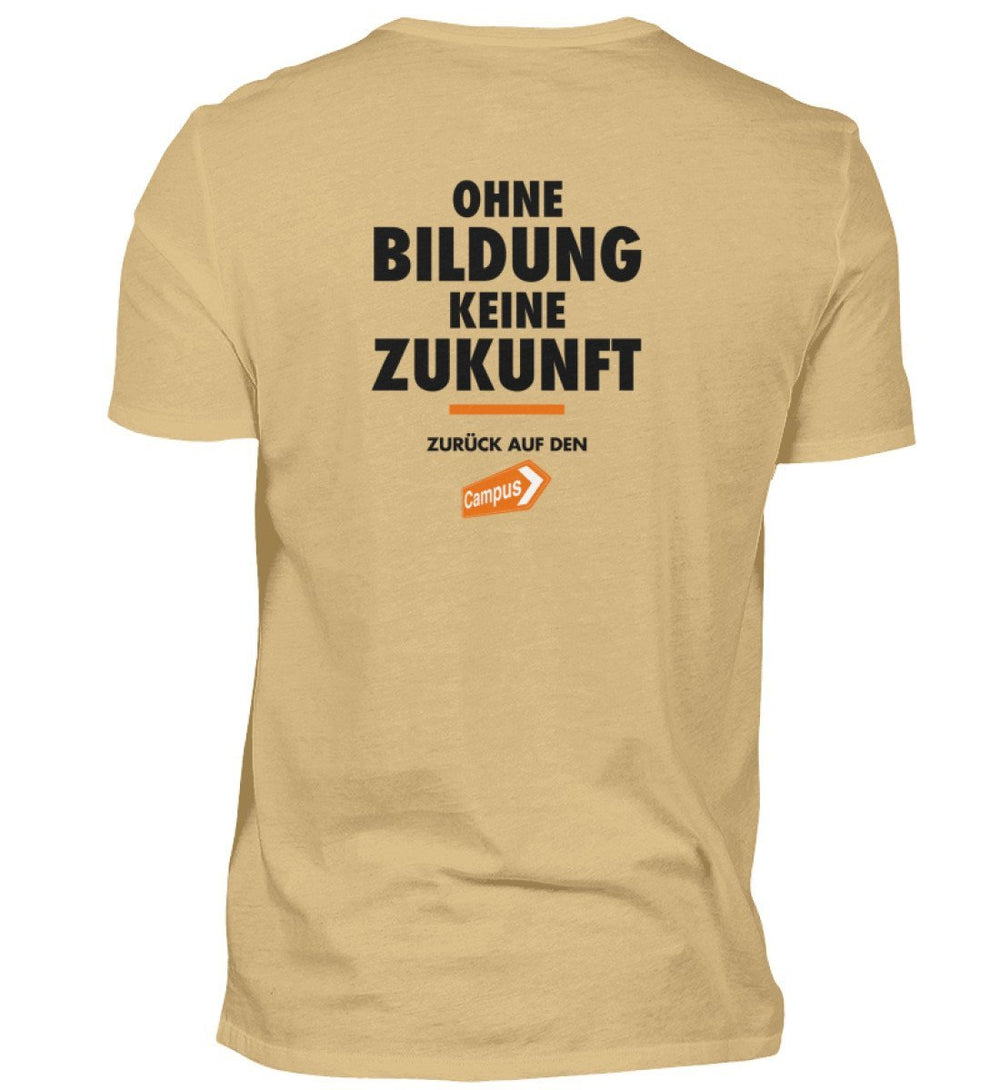 ZURÜCK AUF DEN CAMPUS SHIRT BUBEN • LOGO CLAIM - HELL-HARLEKINSHOP