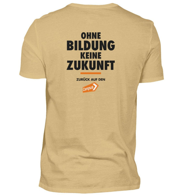 ZURÜCK AUF DEN CAMPUS SHIRT BUBEN • LOGO CLAIM - HELL-HARLEKINSHOP