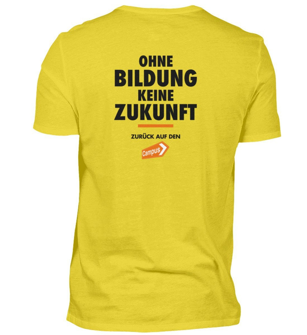 ZURÜCK AUF DEN CAMPUS SHIRT BUBEN • LOGO CLAIM - HELL-HARLEKINSHOP