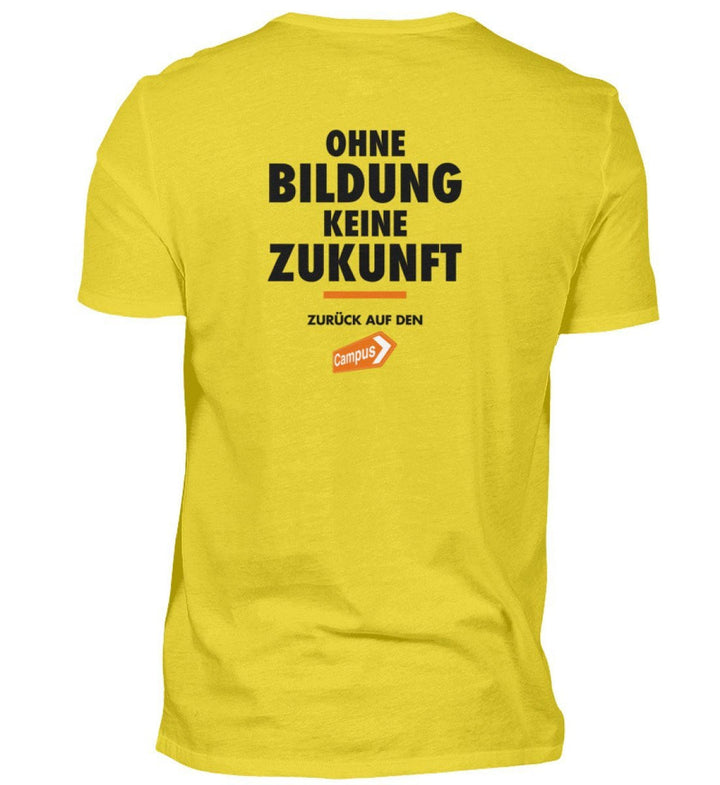 ZURÜCK AUF DEN CAMPUS SHIRT BUBEN • LOGO CLAIM - HELL-HARLEKINSHOP