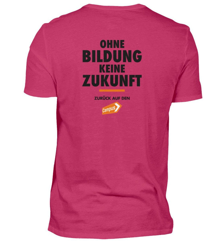 ZURÜCK AUF DEN CAMPUS SHIRT BUBEN • LOGO CLAIM - HELL-HARLEKINSHOP