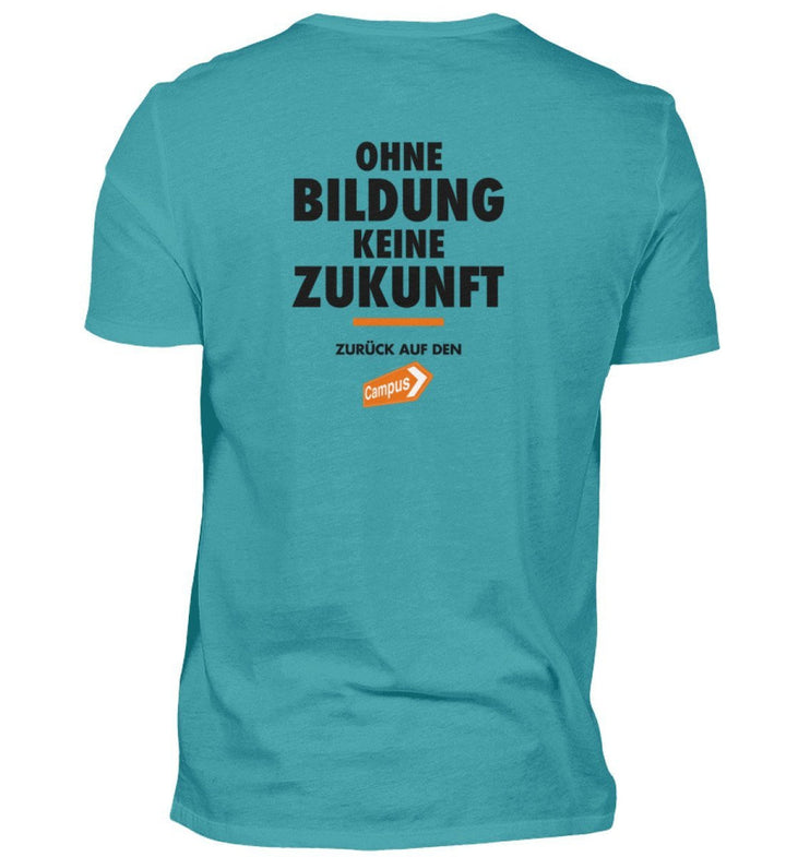 ZURÜCK AUF DEN CAMPUS SHIRT BUBEN • LOGO CLAIM - HELL-HARLEKINSHOP