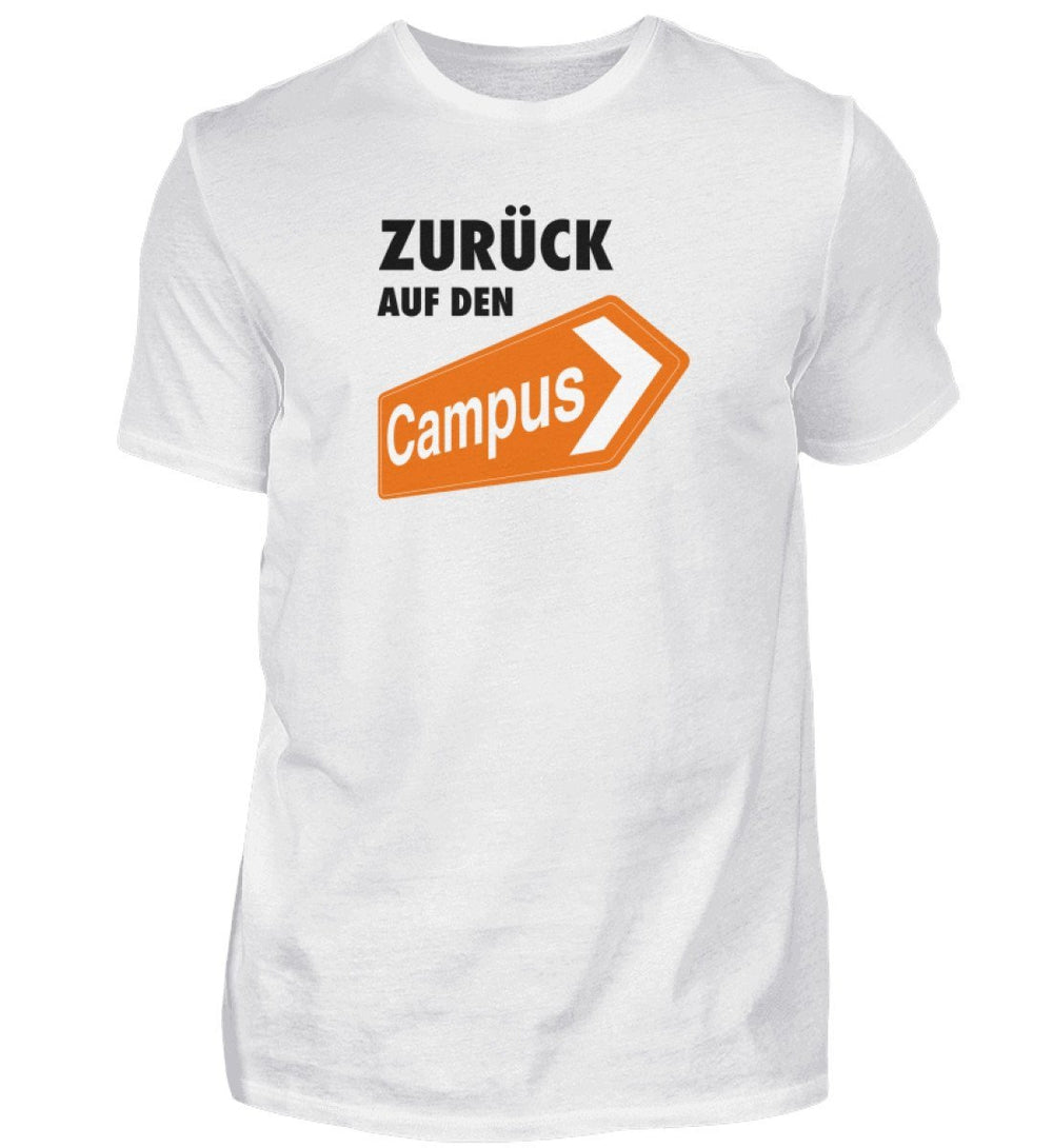 ZURÜCK AUF DEN CAMPUS SHIRT BUBEN • LOGO CLAIM - HELL-HARLEKINSHOP