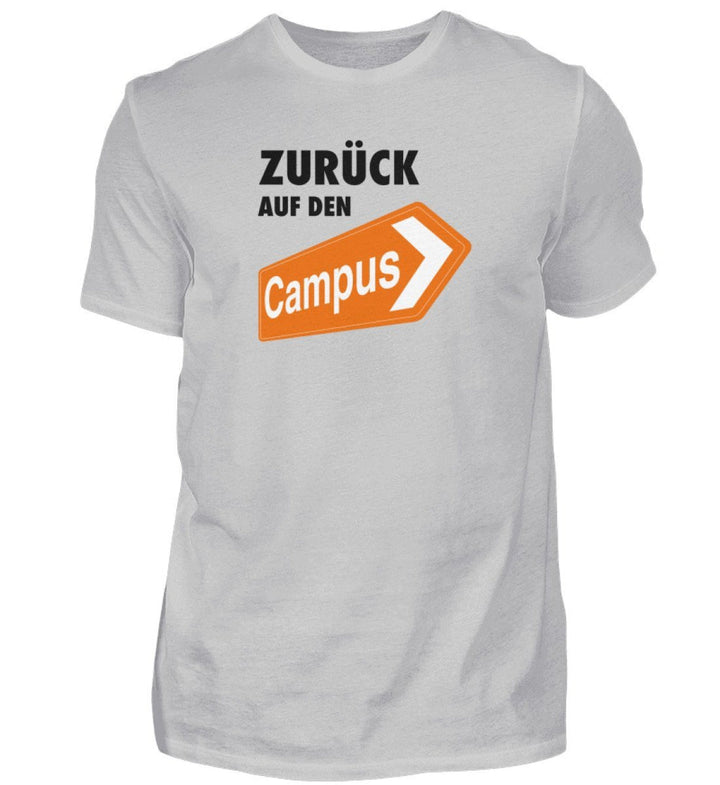 ZURÜCK AUF DEN CAMPUS SHIRT BUBEN • LOGO CLAIM - HELL-HARLEKINSHOP