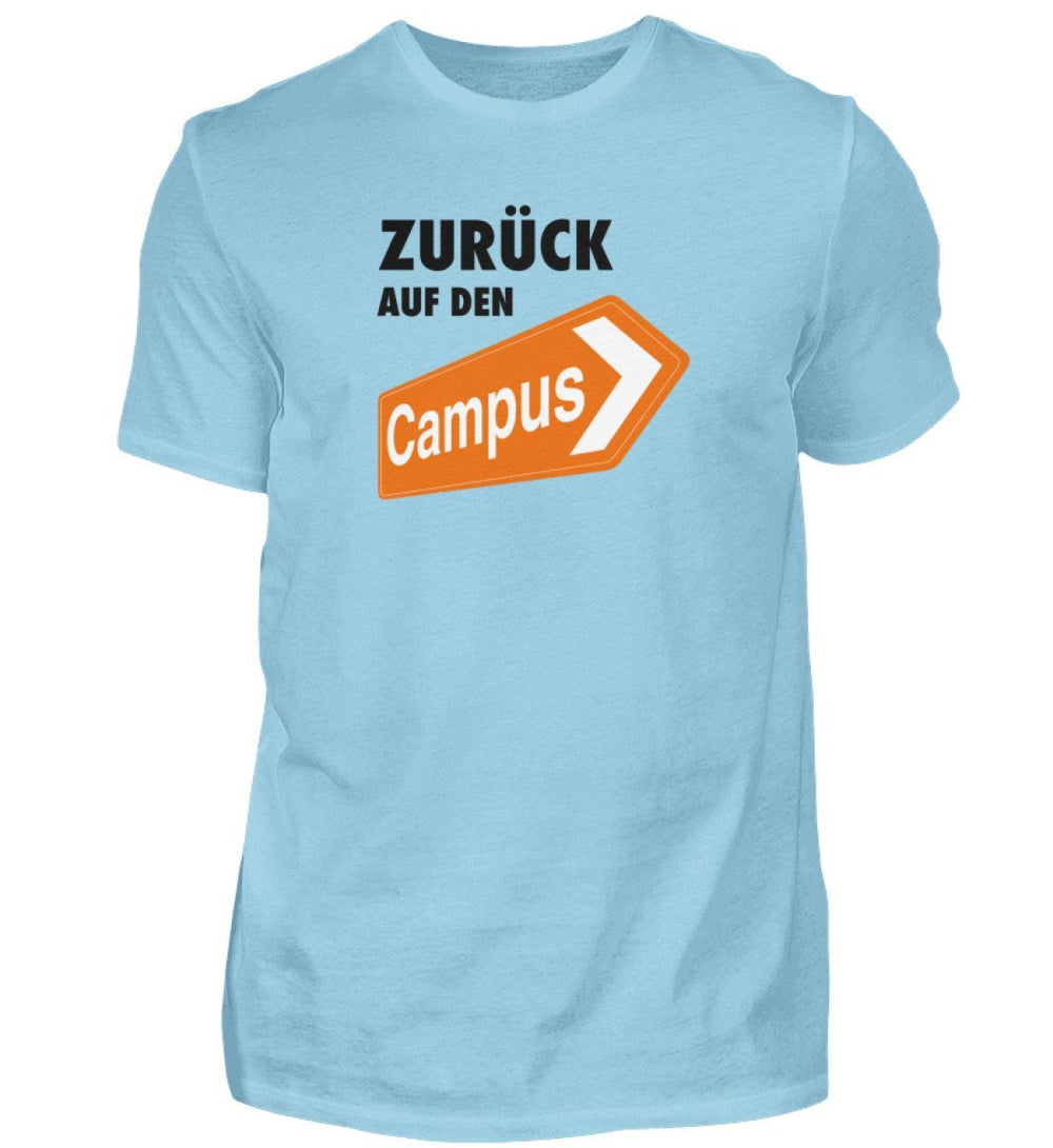 ZURÜCK AUF DEN CAMPUS SHIRT BUBEN • LOGO CLAIM - HELL-HARLEKINSHOP