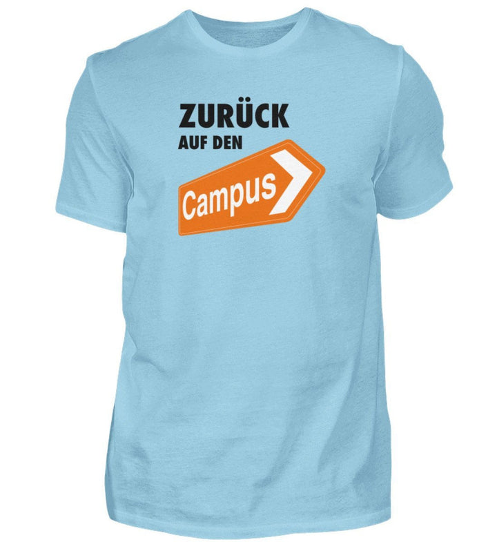 ZURÜCK AUF DEN CAMPUS SHIRT BUBEN • LOGO CLAIM - HELL-HARLEKINSHOP