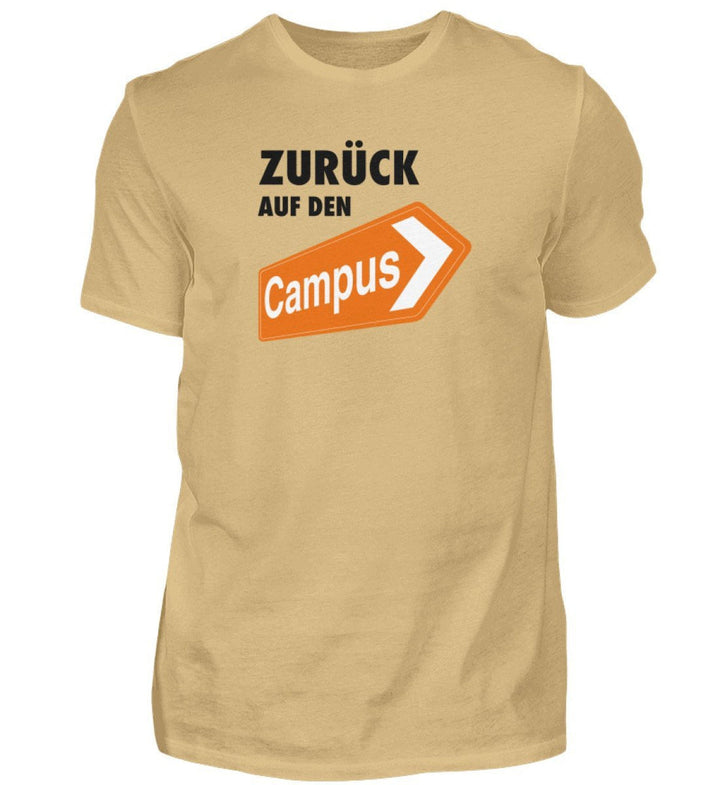 ZURÜCK AUF DEN CAMPUS SHIRT BUBEN • LOGO CLAIM - HELL-HARLEKINSHOP