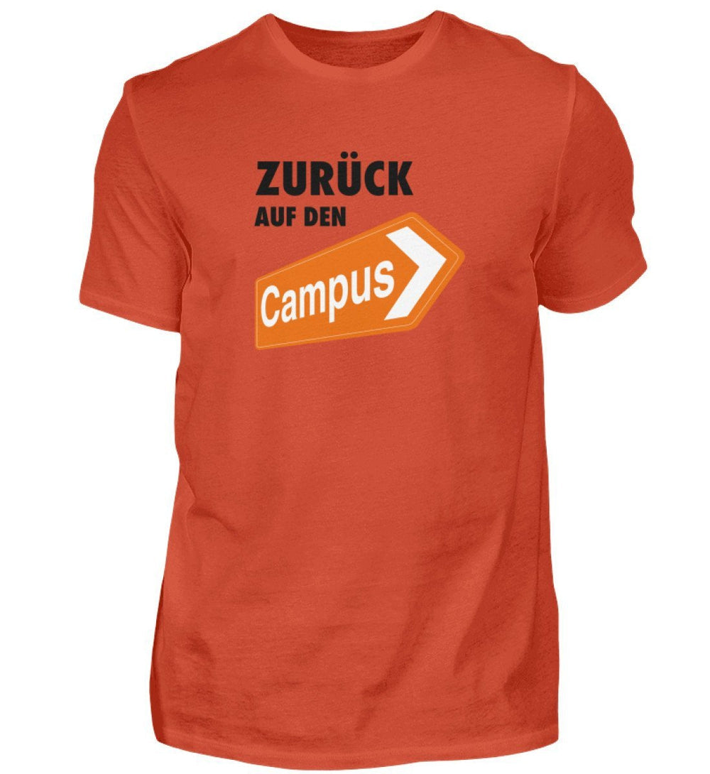 ZURÜCK AUF DEN CAMPUS SHIRT BUBEN • LOGO - HELL-HARLEKINSHOP