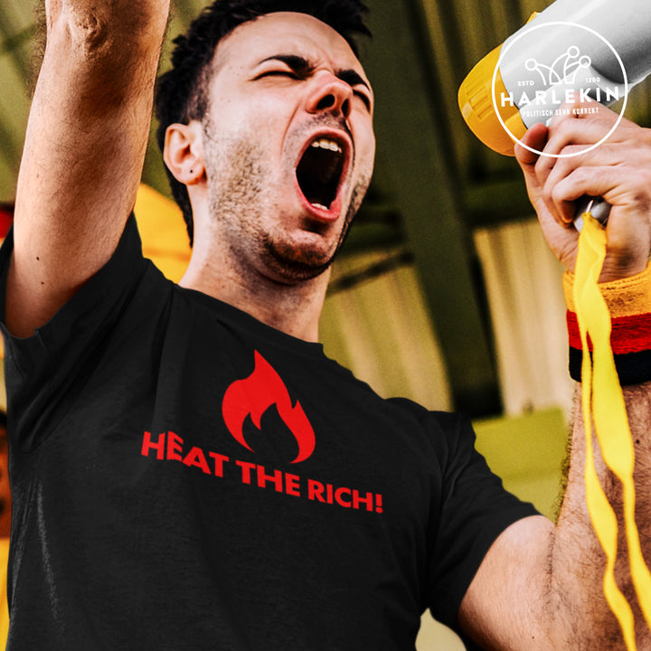 ORGANIC SHIRT BUBEN • HEAT THE RICH!