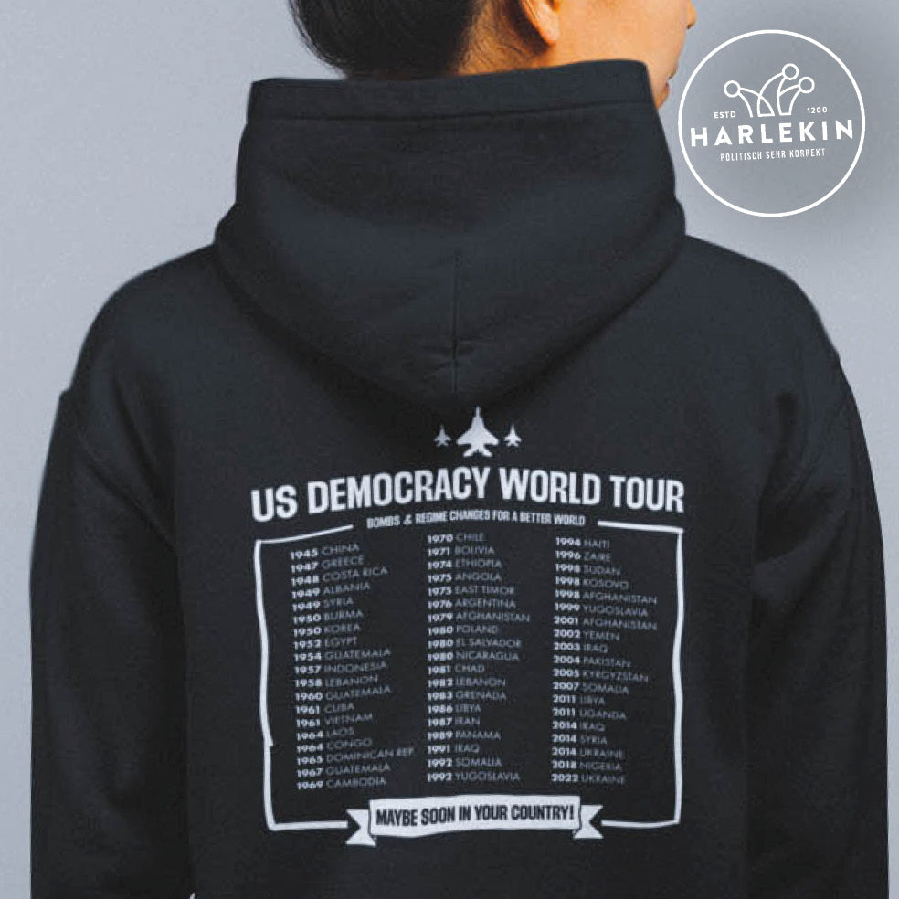 HOODIE MÄDELS • US DEMOCRACY WORLD TOUR