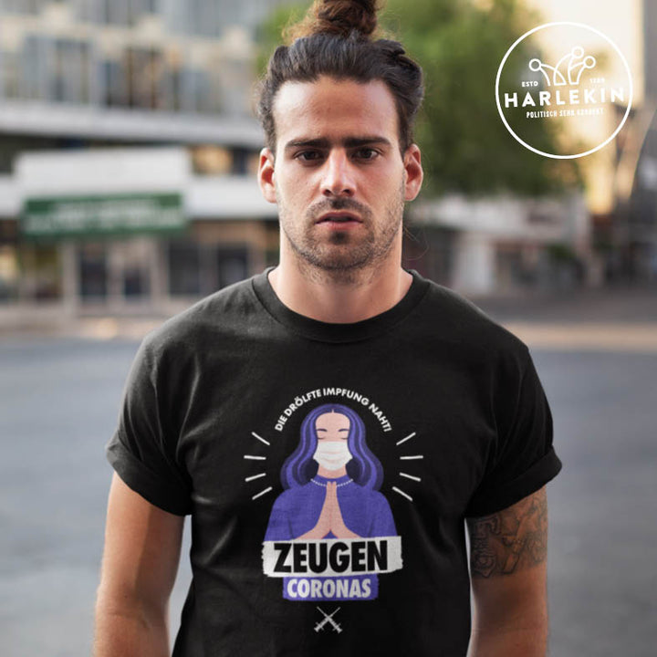 ORGANIC SHIRT BUBEN • ZEUGEN CORONAS: DIE DRÖLFTE IMPFUNG NAHT