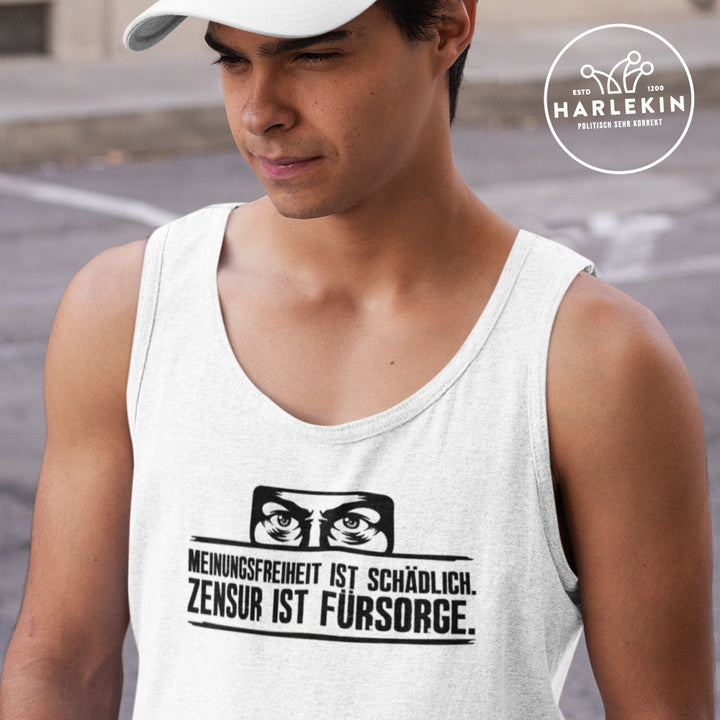 TANK TOP BUBEN • BIG BROTHER: MEINUNGSFREIHEIT IST SCHÄDLICH